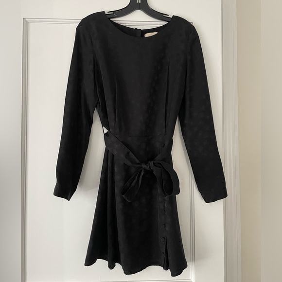 Sezane Dresses & Skirts - Sezane Black Silk Minidress